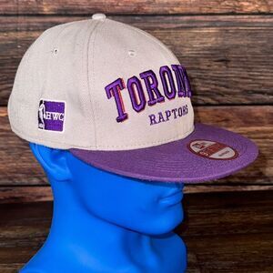 New Era 9Fifty Toronto Raptors Hardwood Classics SnapBack Hat